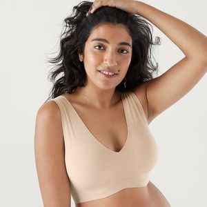 [True & Co] NWOT True Body Lift V Neck Bra